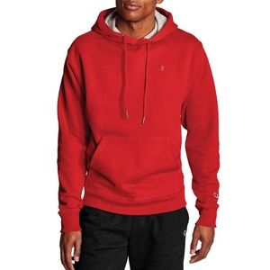 Red Champion Powerblend Hoodie